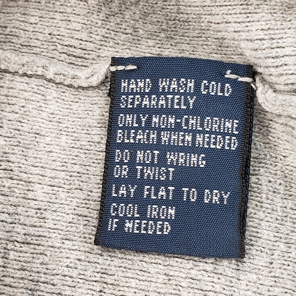 Ralph Lauren Polo Light Grey Cotton V-Neck Sweater Men's Size XL - Picture 5 of 14